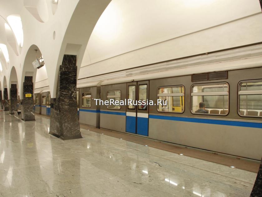 Metro Volokolamskaya in Moscow